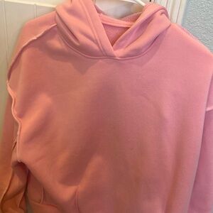 Pink hoodie
